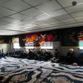 برگزاری آیین عزاداری شهادت حضرت اباعبداللهالحسین (ع)